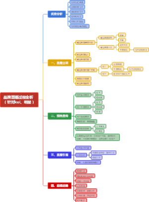 品牌直播过程全析（针对kol、明星）