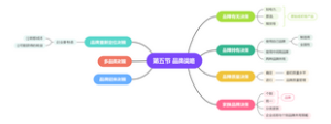第三章市场营销与品牌管理（16分）思维导图