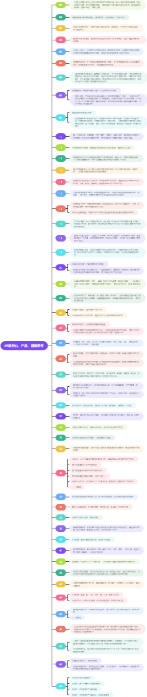 49条创业、产品、营销思考