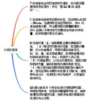 内瘘的管理3