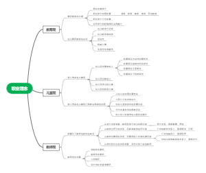 职业理念思维导图