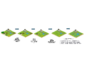 全域土地综合整治-耕地整理3D图