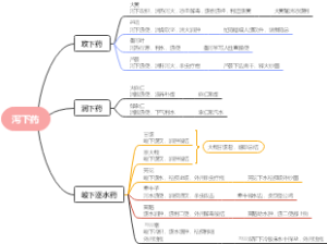 泻下药笔记梳理