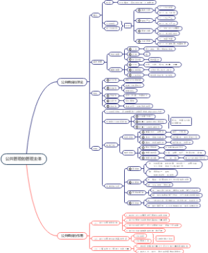 公共管理的管理主体