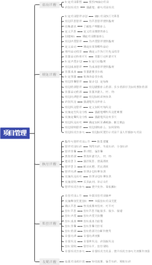 项目管理49个过程