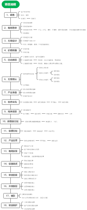 项目流程图