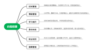 自我管理