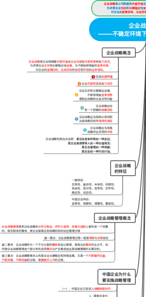 企业战略管理不确定环境下的战略选择及实施