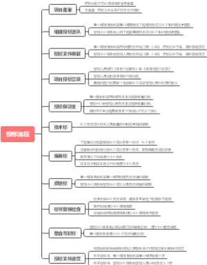 一般工程类项目投标流程