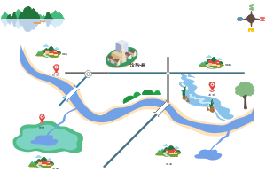 县城水系连通图