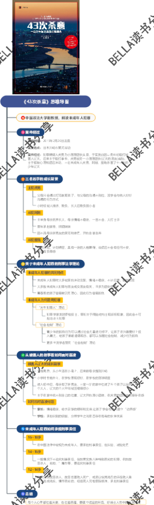 《43次杀意》思维导图