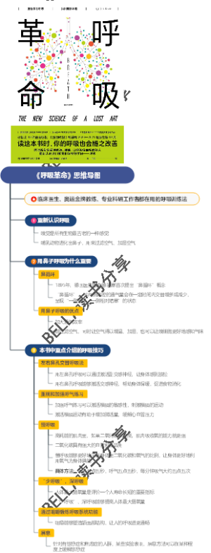 《呼吸革命》思维导图