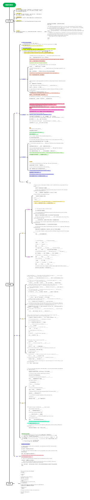 英语四级作文