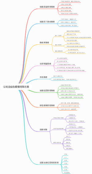 公司企业后疫情管理对策方案