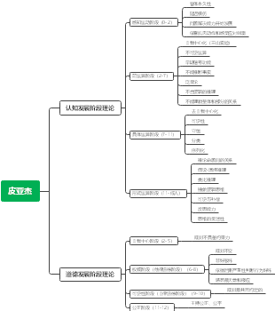 皮亚杰的理论