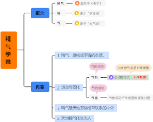 精气学说