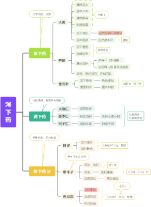 《中药学》泻下药、中医执业医师考试