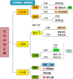 攻毒杀虫止痒药