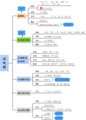 中医执业助理医师考试《方剂学》第13章、理气剂