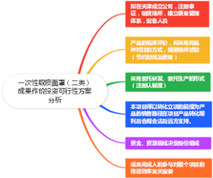 一次性取痰面罩（二类）成果作价投资可行性方案分析