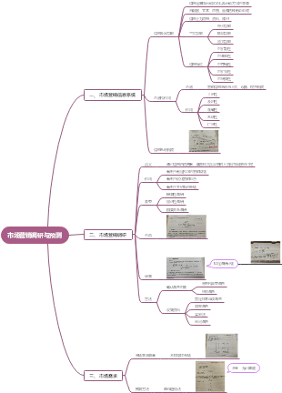 市场调研思维导图图片