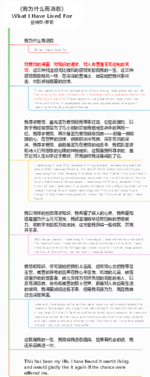 《我为什么而活着》读书笔记