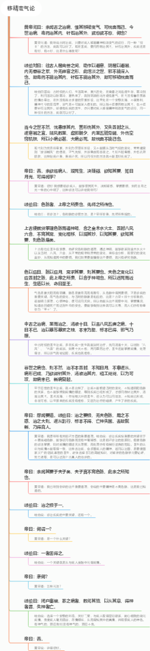 《黄帝内经》素问第13篇《移精变气论》