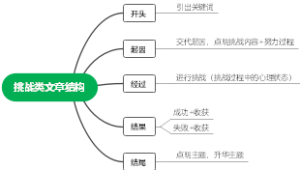 挑战类文章结构