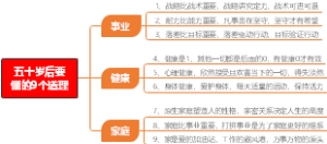 五十岁后要懂的9个道理