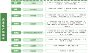 安全生产标准化8大要素