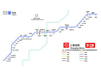 上海地铁线路图-9号线