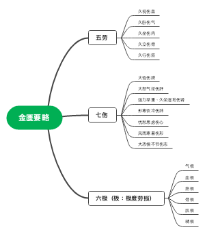 金匮要略思维导图