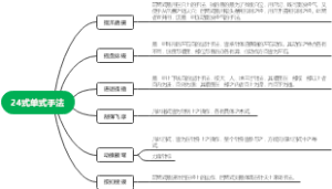 24式单手针灸手法