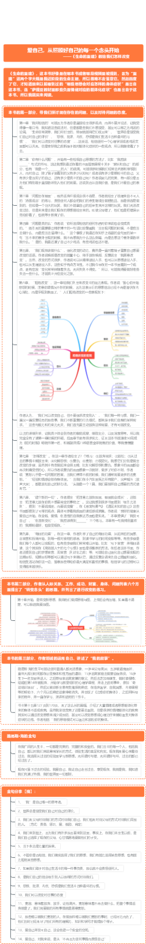 《生命的重建》教给我们怎样改变