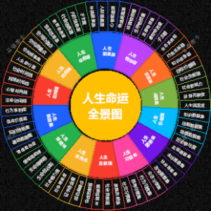 【人生命运全景图】和【人生要素图1.0和2.0版本】