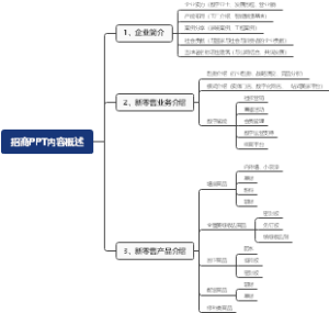 招商PPT内容概述