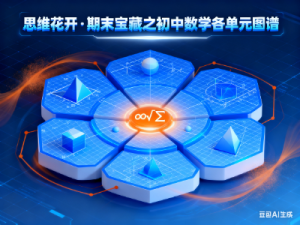 思维花开·期末宝藏——初中数学各单元图谱