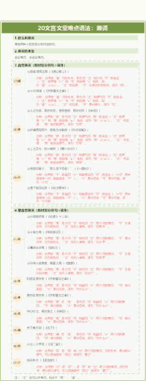 文言文重难点语法兼词