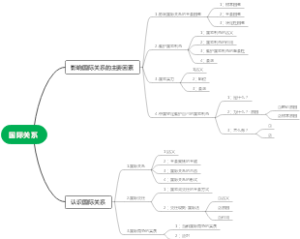高中政治国际关系
