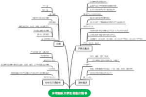 乡村振新大学生创业计划书