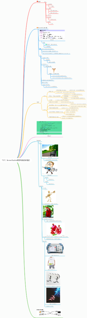 TCP、ServerSocket类学习知识点笔记