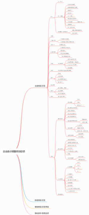 企业会计核算项目总结