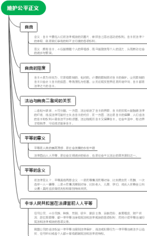 维护公平正义
