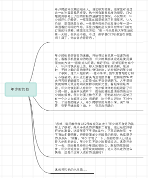 年少时的他   第一章