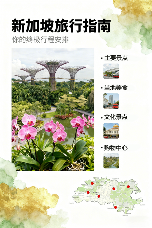 新加坡旅行指南，你的终极行程安排