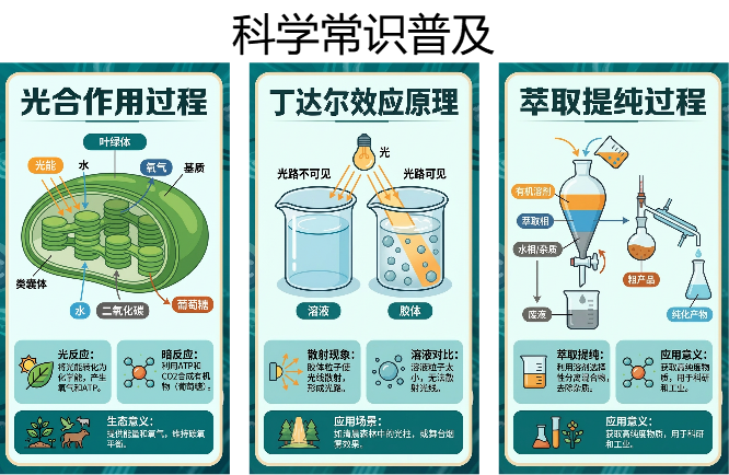 科学常识普及插画