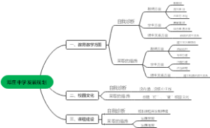 邓庄中学发展规划