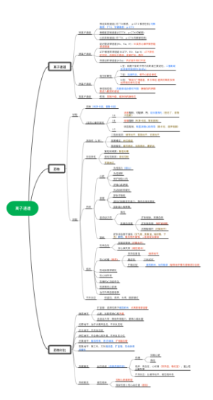 离子通道及阻滞剂