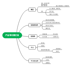 产业带付费打发