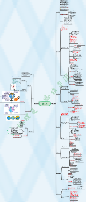 初中地理6-7年级知识点思维导图1（六上）